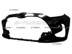 Бампер передний (черный) с отв. под парктроники