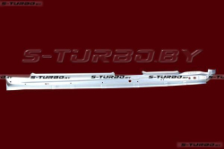 Порог (левый) полный профиль, заводской штамп