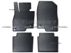 Коврики модельные резиновые в салон (низкий борт)