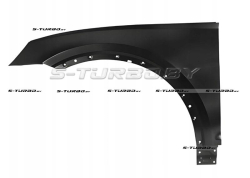 Крыло переднее (левое) без отв. под повторитель, с отв. под накладку, сталь