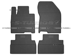 Коврики модельные резиновые в салон (низкий борт)