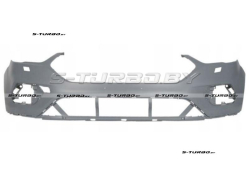 Бампер передний (грунтованный) с отв. под омыватели, без отв. под парктроники, верхняя часть