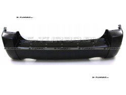 Бампер задний (черный) с отв. на две выхлопные трубы, 2.0 бензин