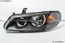 Передняя фара (левая) темный корпус