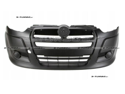 Бампер передний (черный) без отв. под противотуманки