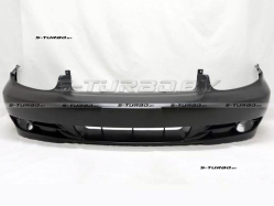 Бампер передний (черный) без отверстий под молдинг, для версии 2.0i