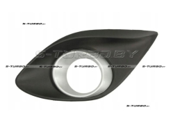 Решетка в бампер (левая) с отв. под противотуманку