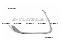 Накладка решетки бампера (левая) хром