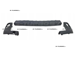 Накладки заднего бампера (комплект) без отв. под парктроники