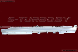 Порог (левый) полный профиль, заводской штамп