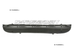 Бампер задний (черный) без отв. под парктроники, центральная часть