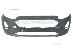 Бампер передний (грунтованный) с отв. под парктроники, с отв. под накладки, для версии ACTIVE