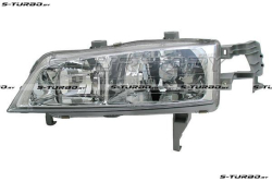 Передняя фара (левая) JAPAN-type/USA-type, гладкое стекло