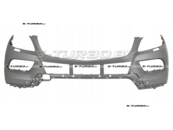 Бампер передний (грунтованный) с отв. под омыватели, с отв. под парктроники