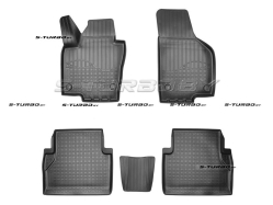 Коврики модельные полиуретановые в салон (высокий борт), 5 мест
