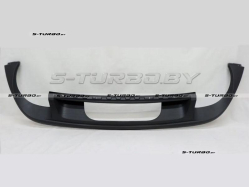 Бампер задний (черный) нижняя часть