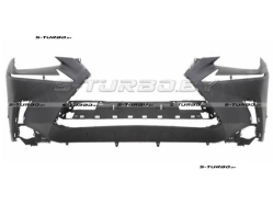 Бампер передний (грунтованный) без отв. под омыватели, без отв. под парктроники, 2018-2021