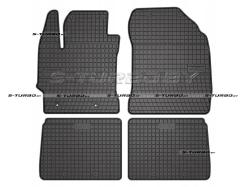 Коврики модельные резиновые в салон (низкий борт)