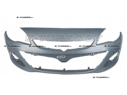 Бампер передний (грунтованный) с отв. под парктроники, без отв. под омыватели