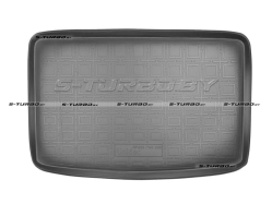 Коврик в багажник модельный полиуретановый, 7 мест, разложенный 3-й ряд
