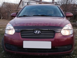 Дефлектор капота, короткий