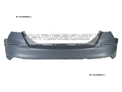 Бампер задний (грунтованный) без отв. под парктроники, euro-type