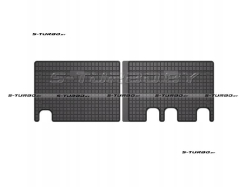 Коврики модельные резиновые в салон (низкий борт), 2-й ряд