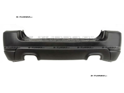 Бампер задний, с отв. на две выхлопные трубы, 2008-2010