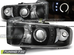 Передние фары ANGEL EYES BLACK