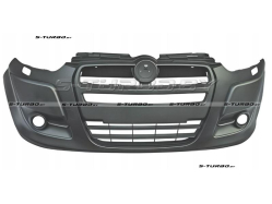 Бампер передний (грунтованный) с отв. под омыватели, с отв. под противотуманки