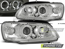Передние фары ANGEL EYES CHROME