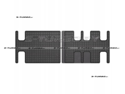 Коврики модельные резиновые в салон (низкий борт), 3-й ряд