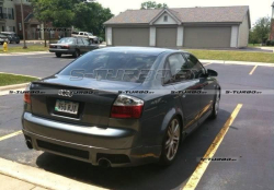 Накладка заднего бампера CSR