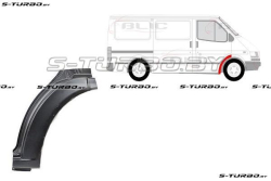 Арка передняя, задняя часть, под дверь (правая) заводской штамп