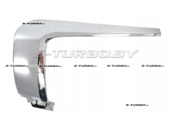 Накладка переднего бампера (левая) хром, верхняя