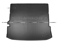 Коврик в багажник модельный полиуретановый, сложенный 3-й ряд