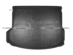 Коврик в багажник модельный полиуретановый, с сабвуфером