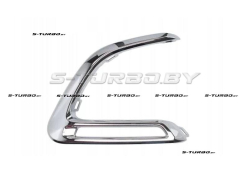 Накладка решетки бампера (левая) хром