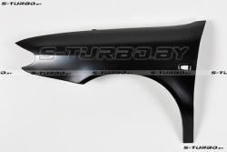 Крыло переднее (левое) с отв. под повторитель, оцинкованная сталь