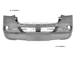 Бампер передний (грунтованный) с отв. под противотуманки