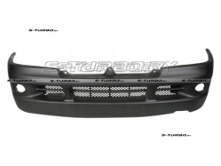 Бампер передний (черный) с отв. под противотуманки