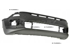 Бампер передний (черный) с отв. под противотуманки, нижняя часть, 2014-2018