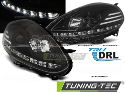 Передние фары BLACK DRL LED