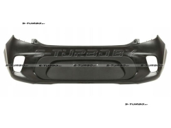 Бампер задний (черный) с решеткой