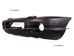 Бампер передний (черный) без отв. для указателей поворота, 2001-2003