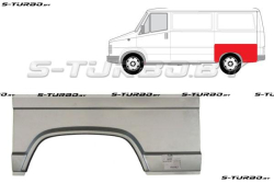 Крыло заднее (левое) заводской штамп