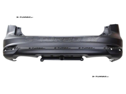 Бампер задний (грунтованный) без отв. под парктроники