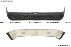 Бампер задний (черный) с пенным усилителем