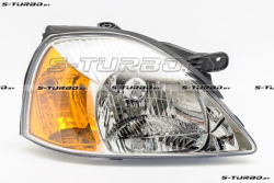 Передняя фара (правая) 2002-2005, с желтым поворотом