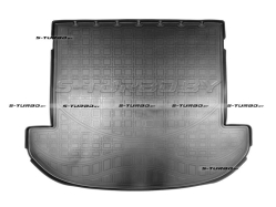 Коврик в багажник модельный полиуретановый, 7 мест, сложенный 3-й ряд